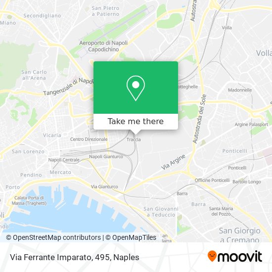 Via Ferrante Imparato, 495 map