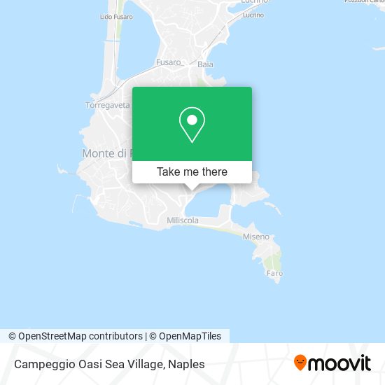Campeggio Oasi Sea Village map