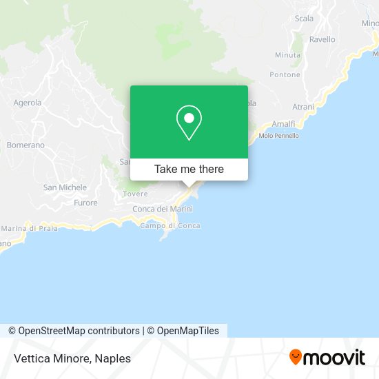 Vettica Minore map
