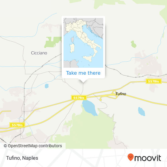 Tufino map