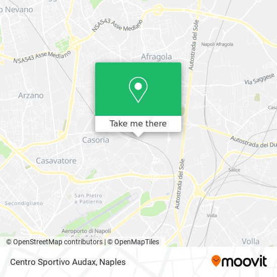 Centro Sportivo Audax map