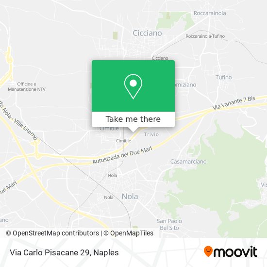 Via Carlo Pisacane 29 map