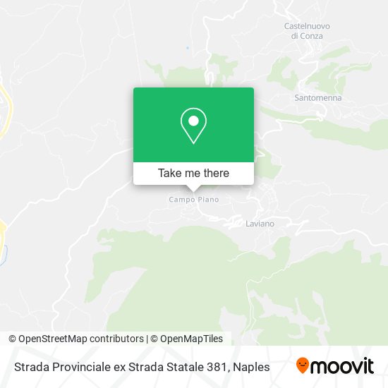 Strada Provinciale ex Strada Statale 381 map