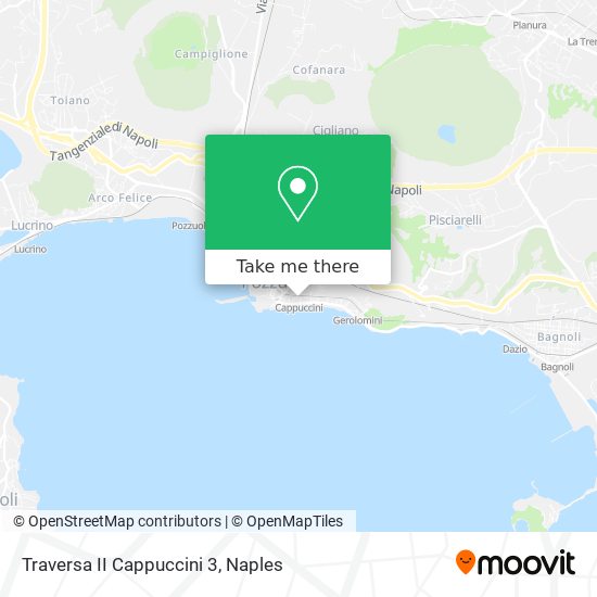 Traversa II Cappuccini 3 map