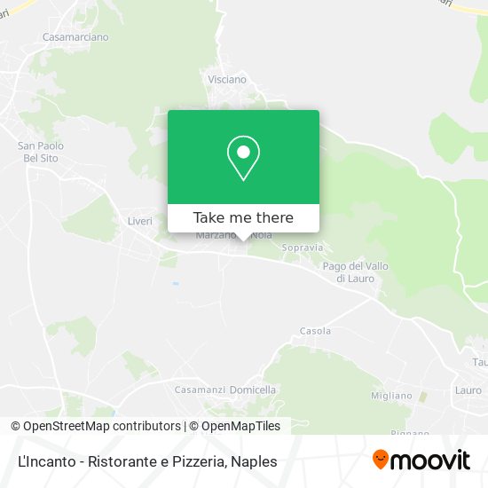 L'Incanto - Ristorante e Pizzeria map