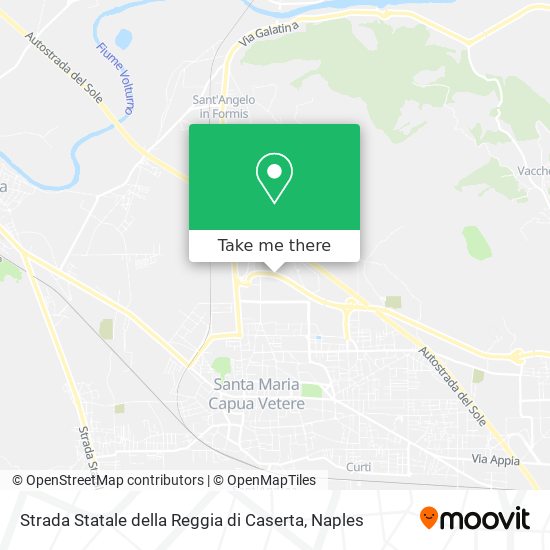 Strada Statale della Reggia di Caserta map