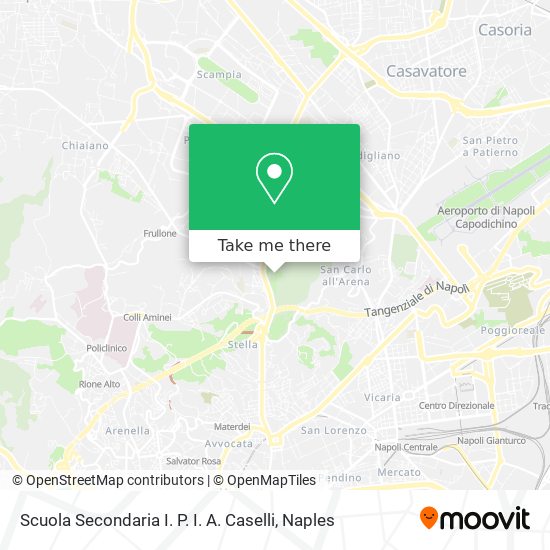 Scuola Secondaria I. P. I. A. Caselli map