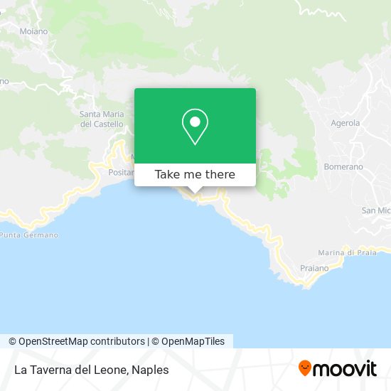 La Taverna del Leone map