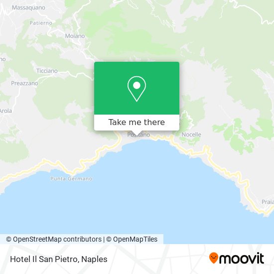 Hotel Il San Pietro map