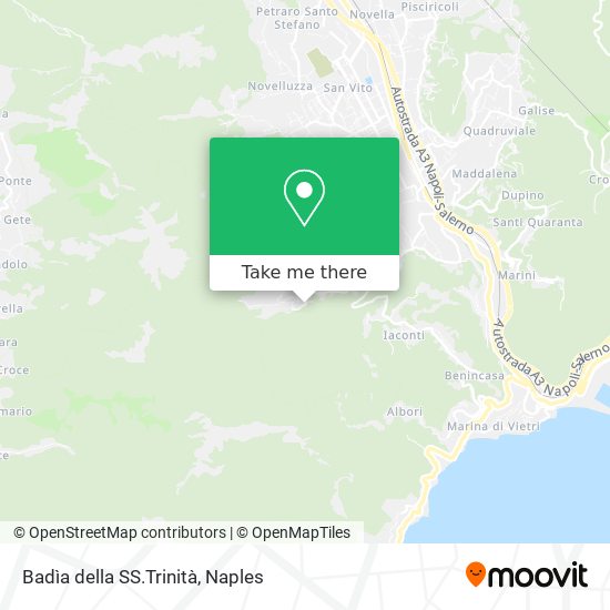 Badìa della SS.Trinità map