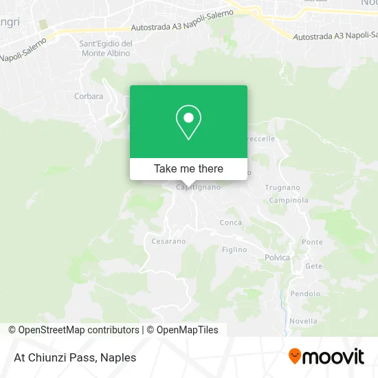 At Chiunzi Pass map