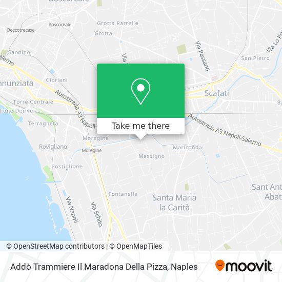 Addò Trammiere Il Maradona Della Pizza map