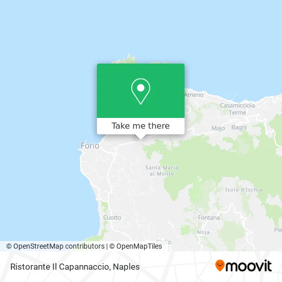 Restaurant Il Capannaccio map