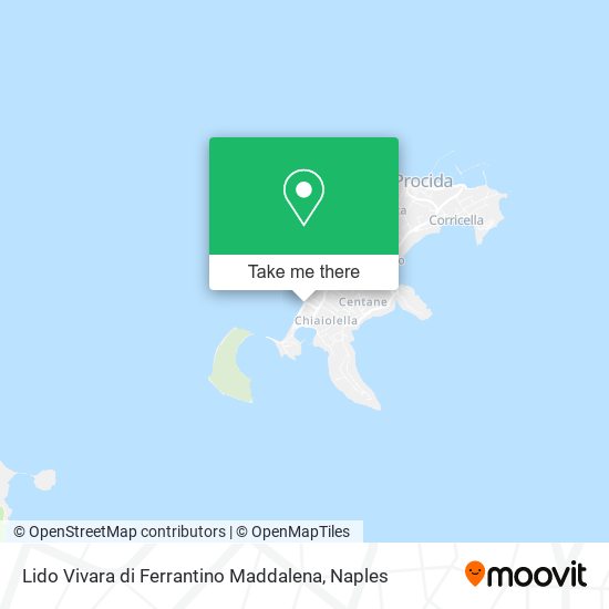 Lido Vivara di Ferrantino Maddalena map