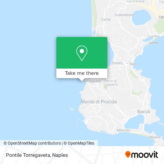 Pontile Torregaveta map