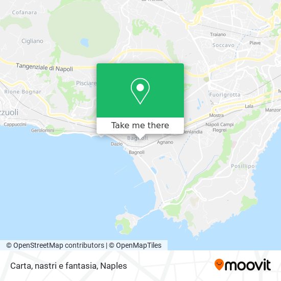 Carta, nastri e fantasia map