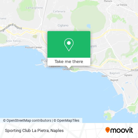 Sporting Club La Pietra map