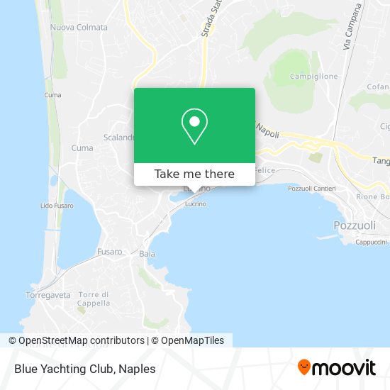 Blue Yachting Club map