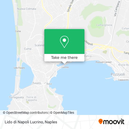 Lido di Napoli Lucrino map