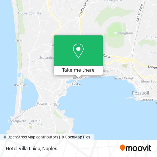 Hotel Villa Luisa map