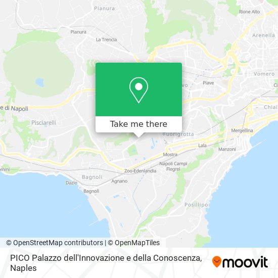PICO Palazzo dell'Innovazione e della Conoscenza map