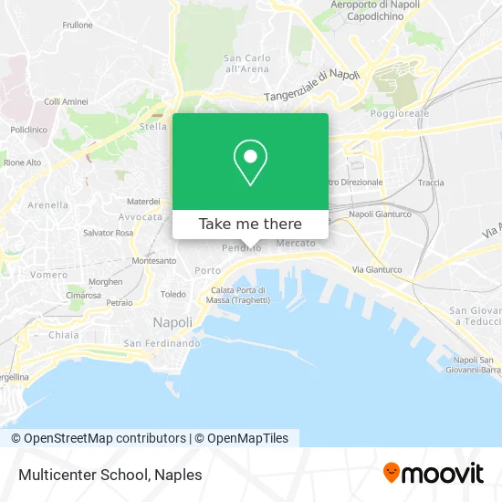 Multicenter School map