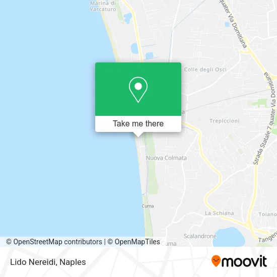 Lido Nereidi map