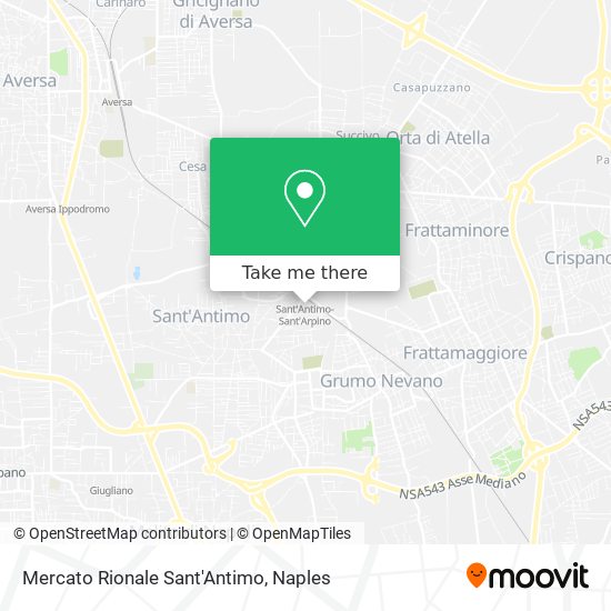 Mercato Rionale Sant'Antimo map