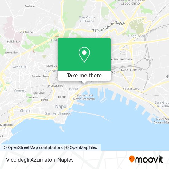 Vico degli Azzimatori map