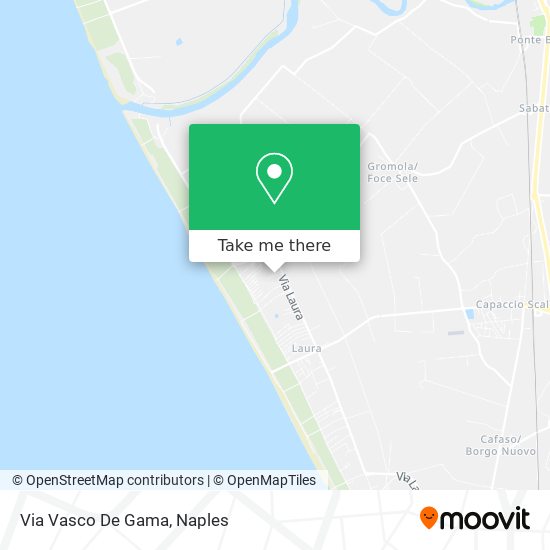 Via Vasco De Gama map