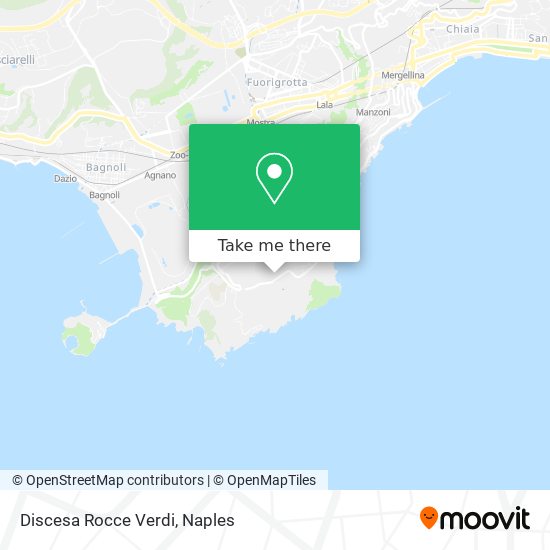 Discesa Rocce Verdi map