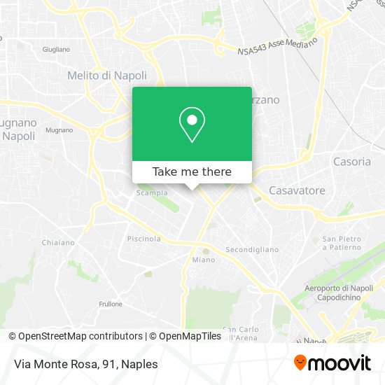 Via Monte Rosa, 91 map