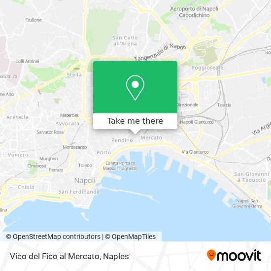 Vico del Fico al Mercato map