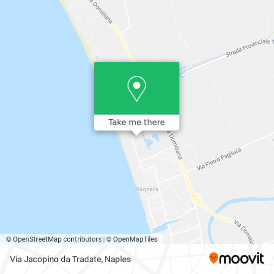 Via Jacopino da Tradate map