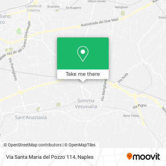 Via Santa Maria del Pozzo 114 map
