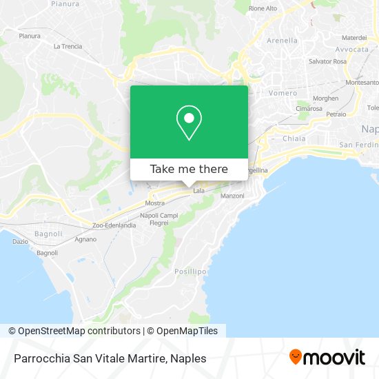Parrocchia San Vitale Martire map