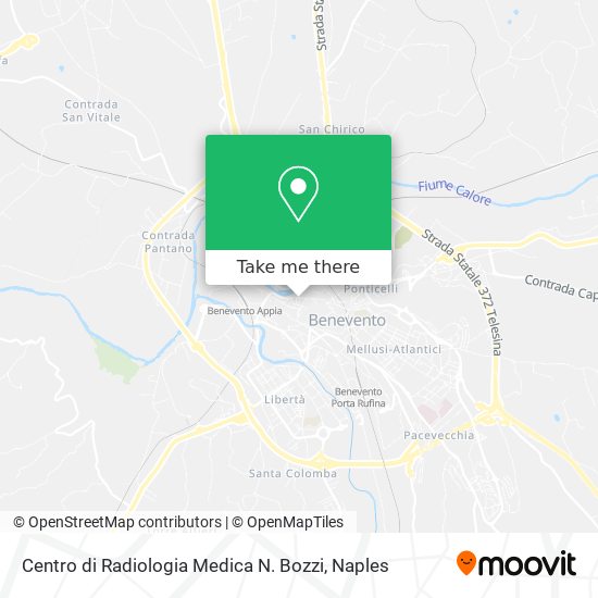 Centro di Radiologia Medica N. Bozzi map