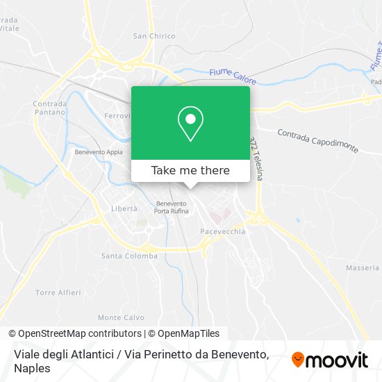 Viale degli Atlantici / Via Perinetto da Benevento map