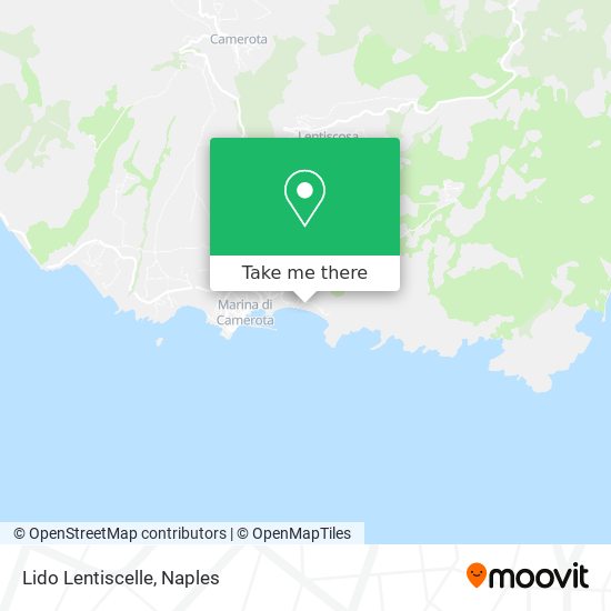 Lido Lentiscelle map