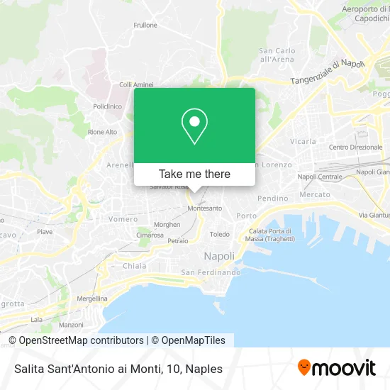 Salita Sant'Antonio ai Monti, 10 map