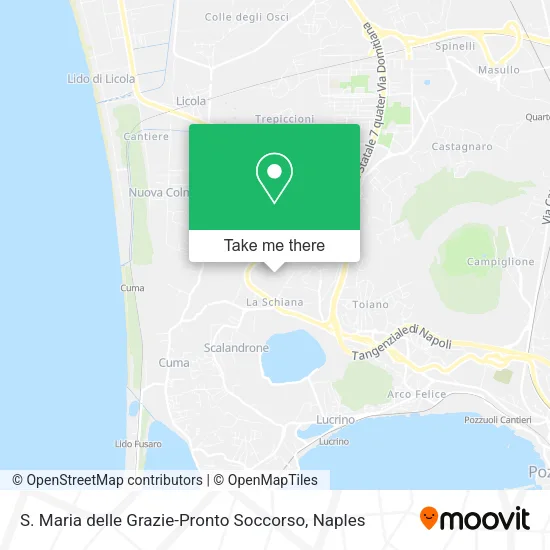 S. Maria delle Grazie-Pronto Soccorso map