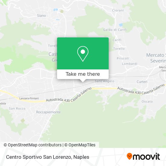 Centro Sportivo San Lorenzo map