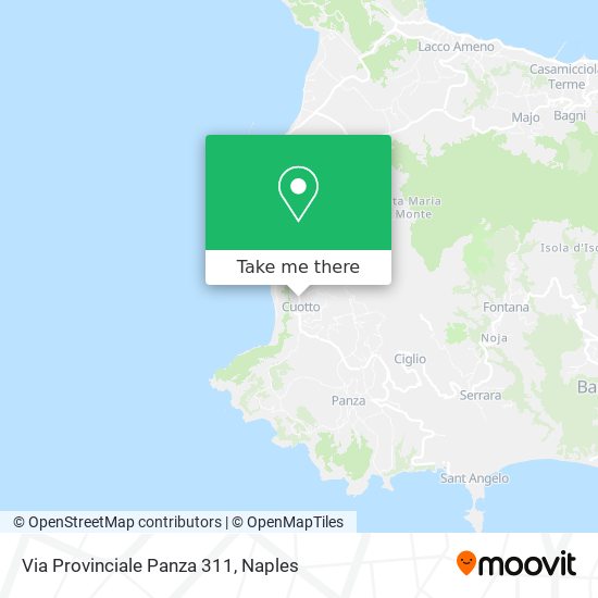 Via Provinciale Panza 311 map