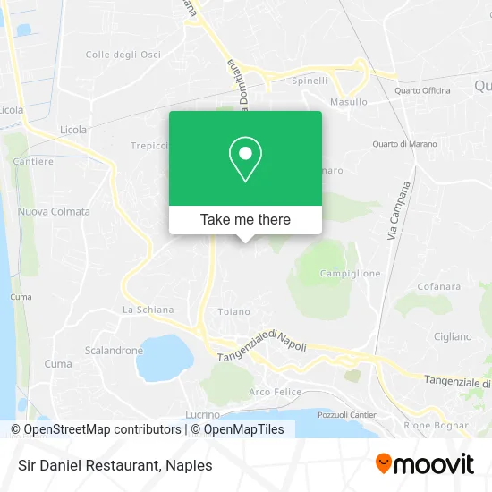 Sir Daniel Restaurant map