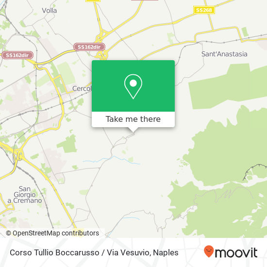 Corso Tullio Boccarusso / Via Vesuvio map