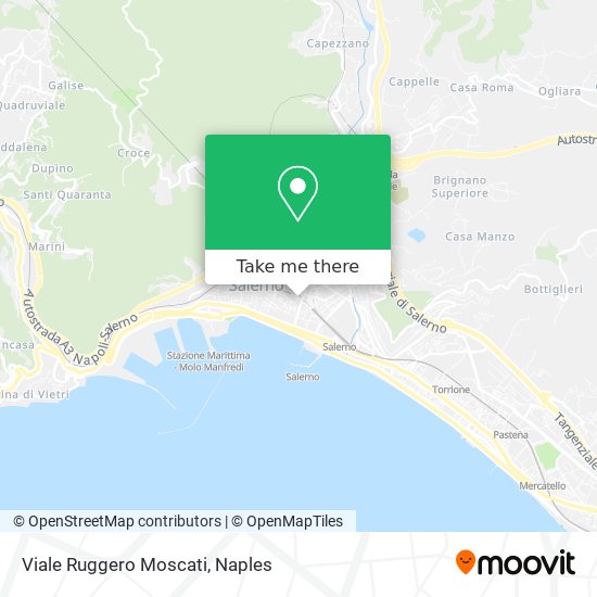 Viale Ruggero Moscati map