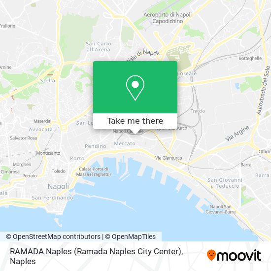 RAMADA Naples (Ramada Naples City Center) map