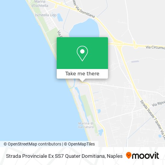 Strada Provinciale Ex SS7 Quater Domitiana map