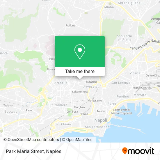 Park Maria Street map