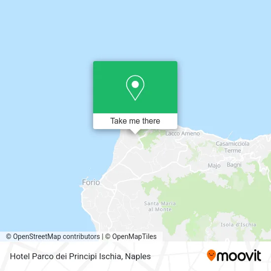 Hotel Parco dei Principi Ischia map
